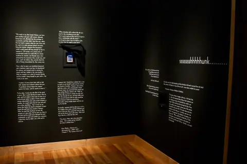 'Any Sharp Knife Will Do' - installation view, The Rooms Provincial Art Gallery - in collaboration with Seema Goel