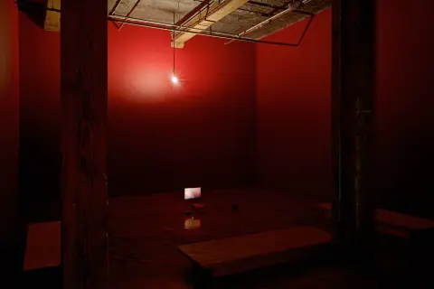 'The Known Effects of Lightning on the Body' - installation view, YYZ, Toronto, 2014