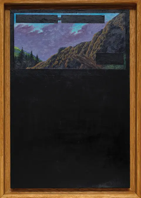 "Lured to Quebec, Canada" No.1 - oil on panel, 8.5x12", 2026