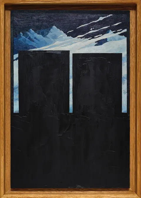"Meanwhile, somewhere in Canada..." (2026) — work by Lee Henderson