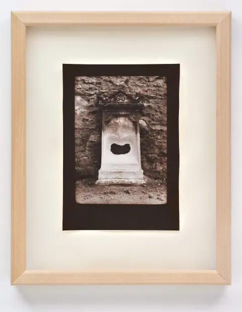 Tragedy + Time' - second edition, 2025, copper-sulfate hand-toned on silver gelatine, 10x7", (edition of 3+AP)