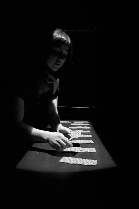 'WhyRobotsMakeBetterLovers', Johanna Bundon in performance, Globe Theatre, Regina, 2010
